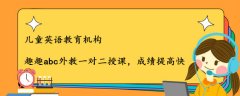 兒童英語(yǔ)教育機(jī)構(gòu)排名如何？影響排名的原因？