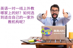 英語(yǔ)一對(duì)一線上外教哪家上的好？如何選到適合自己的一家外教機(jī)構(gòu)呢